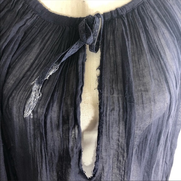 Free People  ‘Tie that Binds’ Blouse    F134 - Picture 5 of 8